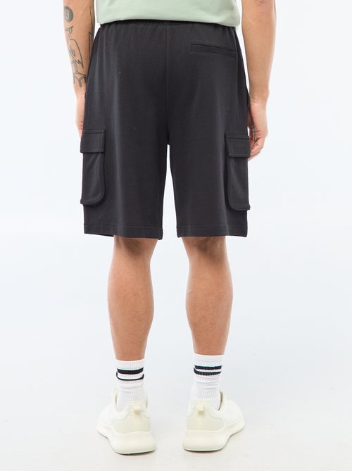 Bermuda en molleton léger multipoches - Kiabi