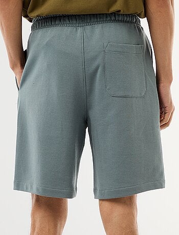 Bermuda en molleton léger uni