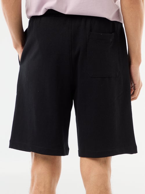 Bermuda en molleton léger uni - Kiabi