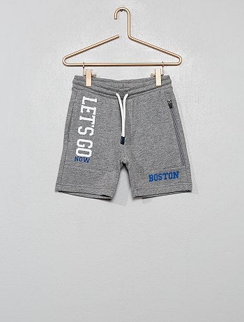 Bermuda en molleton style sport