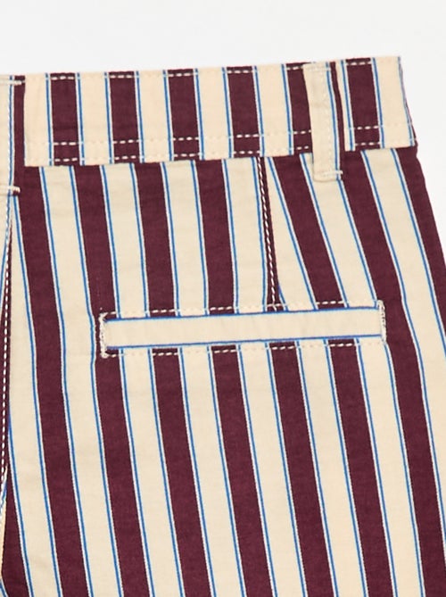 Bermuda en oxford ajustable - Kiabi