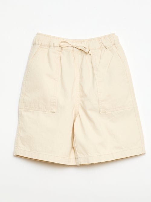 Bermuda en sergé - Kiabi