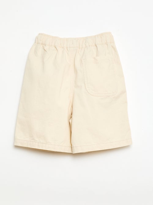 Bermuda en sergé - Kiabi