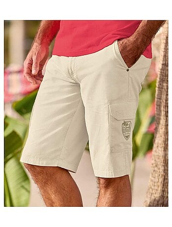 Bermuda Cargo Canvas Desert - ATLAS FOR MEN