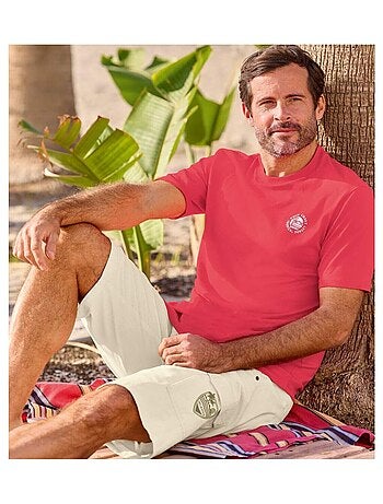 Bermuda Cargo Canvas Desert - ATLAS FOR MEN
