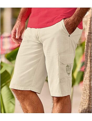 Bermuda en toile 2 poches cargo - atlas for men