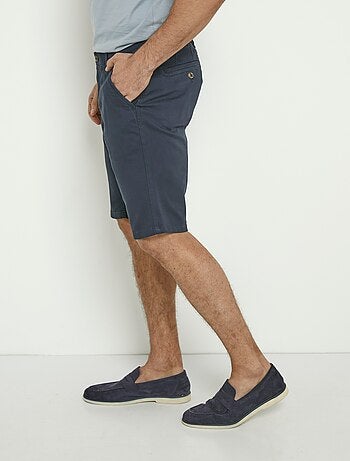 Bermuda en toile de coton extensible - AFIBEL