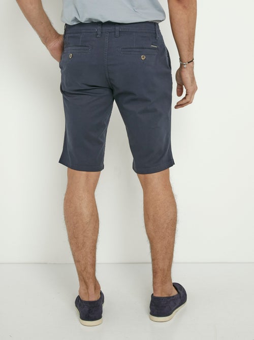 Bermuda en toile de coton extensible - AFIBEL - Kiabi