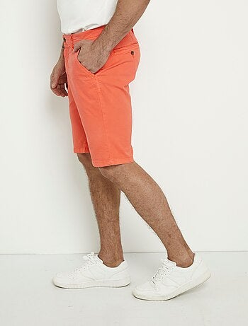 Bermuda en toile de coton extensible - AFIBEL