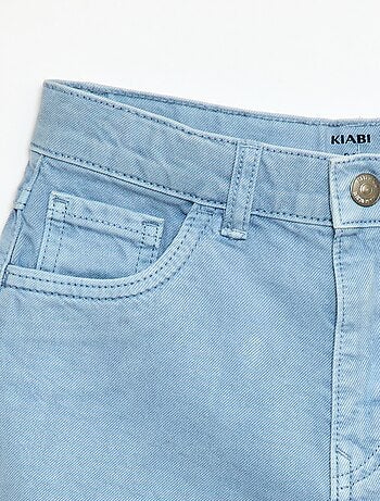 Bermuda en twill 5 poches