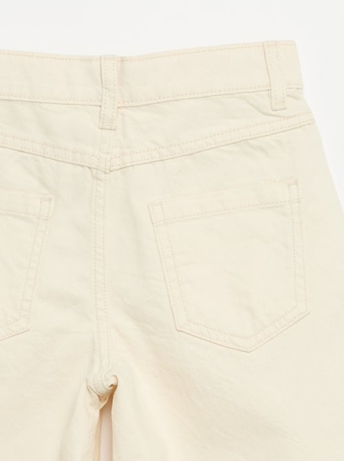 Bermuda en twill 5 poches - Kiabi Bermuda en twill 5 poches - Kiabi