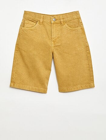 Bermuda en twill 5 poches