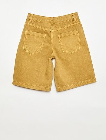 Bermuda en twill 5 poches
