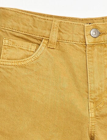 Bermuda en twill 5 poches