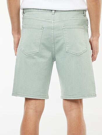 Bermuda en twill à 5 poches