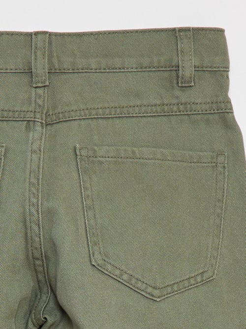 Bermuda en twill coupe loose - Kiabi