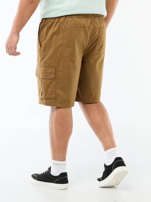 Bermuda en twill multipoches - Kiabi