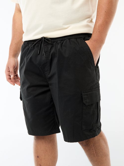 Bermuda en twill multipoches - Kiabi