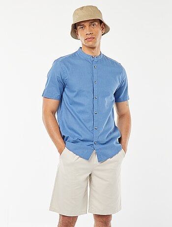 Bermuda en twill uni