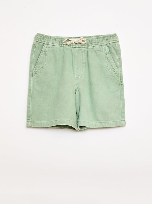 Bermuda en twill - Kiabi