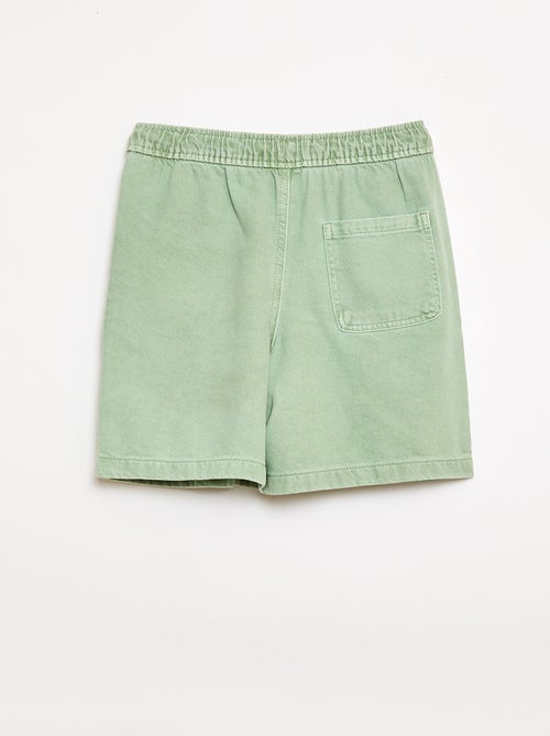 Bermuda en twill - Kiabi