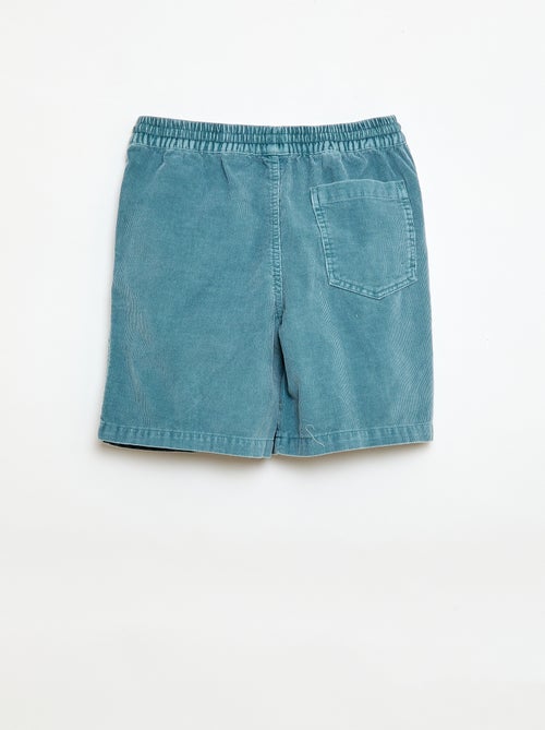 Bermuda en velours côtelé - Kiabi