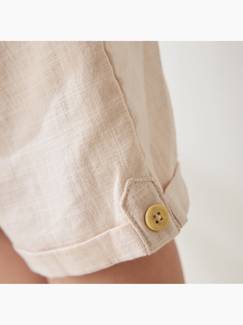 Bermuda enfant Auguste Beige sable - Kiabi