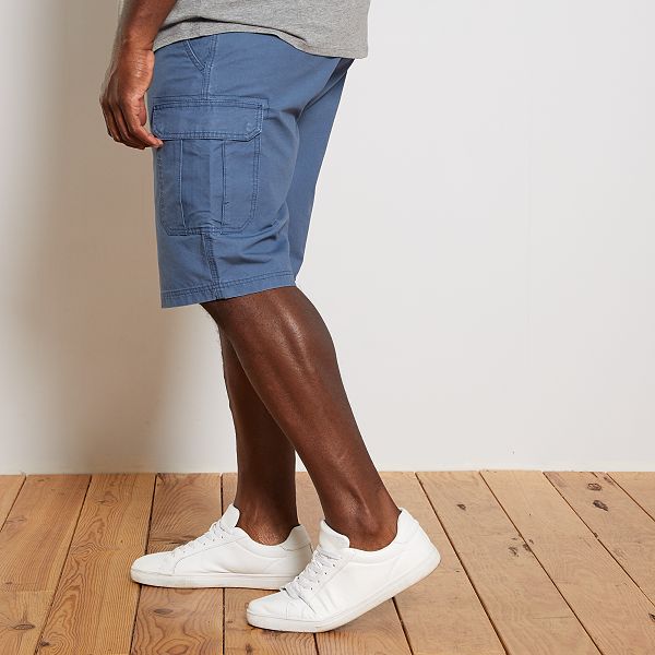 Bermuda esprit battle Grande taille homme bleu marine Kiabi 10,00€