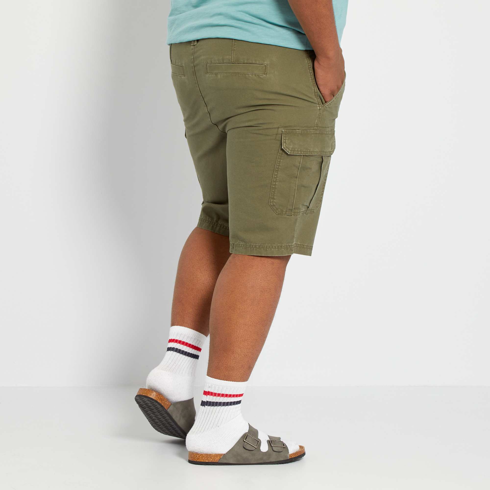 Bermuda esprit battle Grande taille homme Kiabi 20,00€