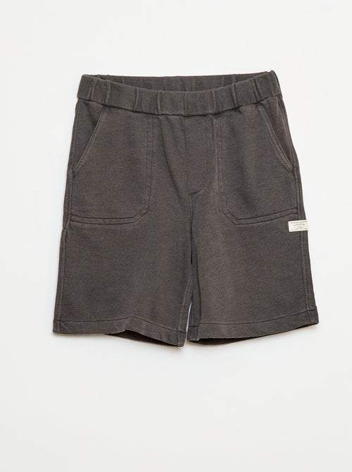 Bermuda fluide en french terry - Kiabi