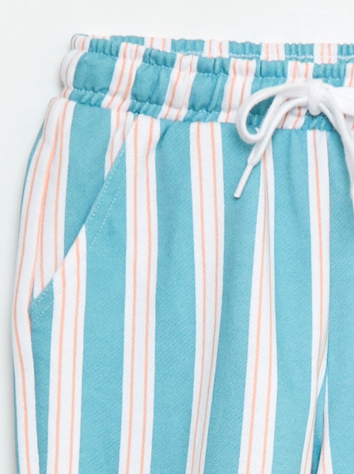 Bermuda french terry imprimé - Kiabi