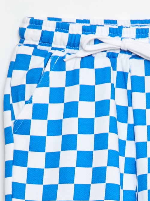 Bermuda french terry imprimé - Kiabi