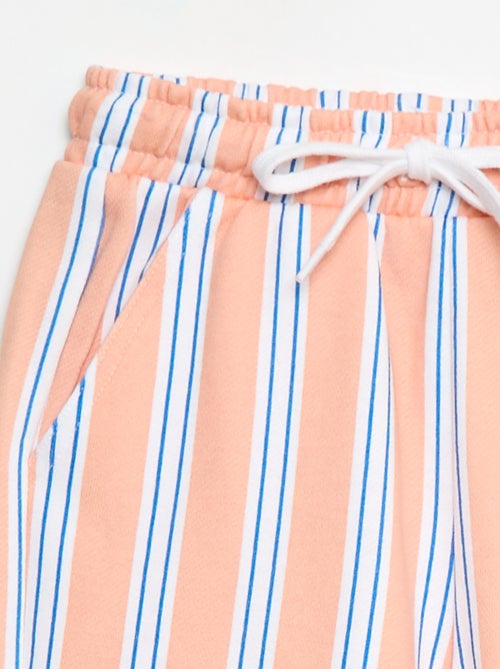 Bermuda french terry imprimé - Kiabi