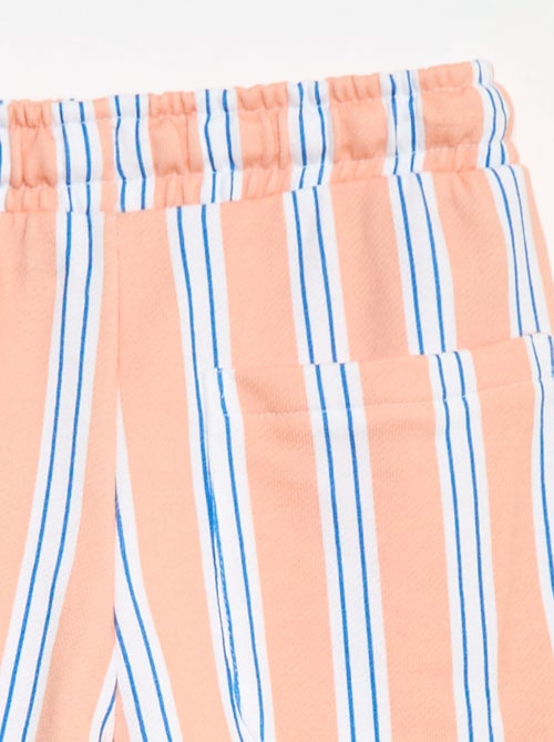 Bermuda french terry imprimé - Kiabi