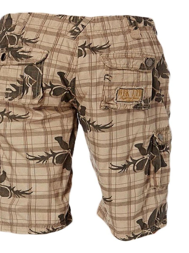 Bermuda garçon ECARETE - HARRY KAYN Gris taupe - Kiabi