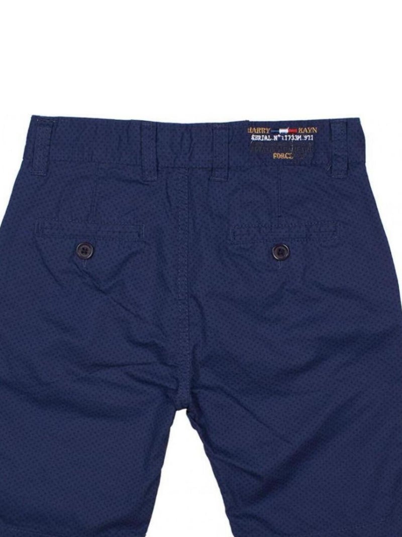 Bermuda garçon ECARPATH - HARRY KAYN Bleu marine - Kiabi