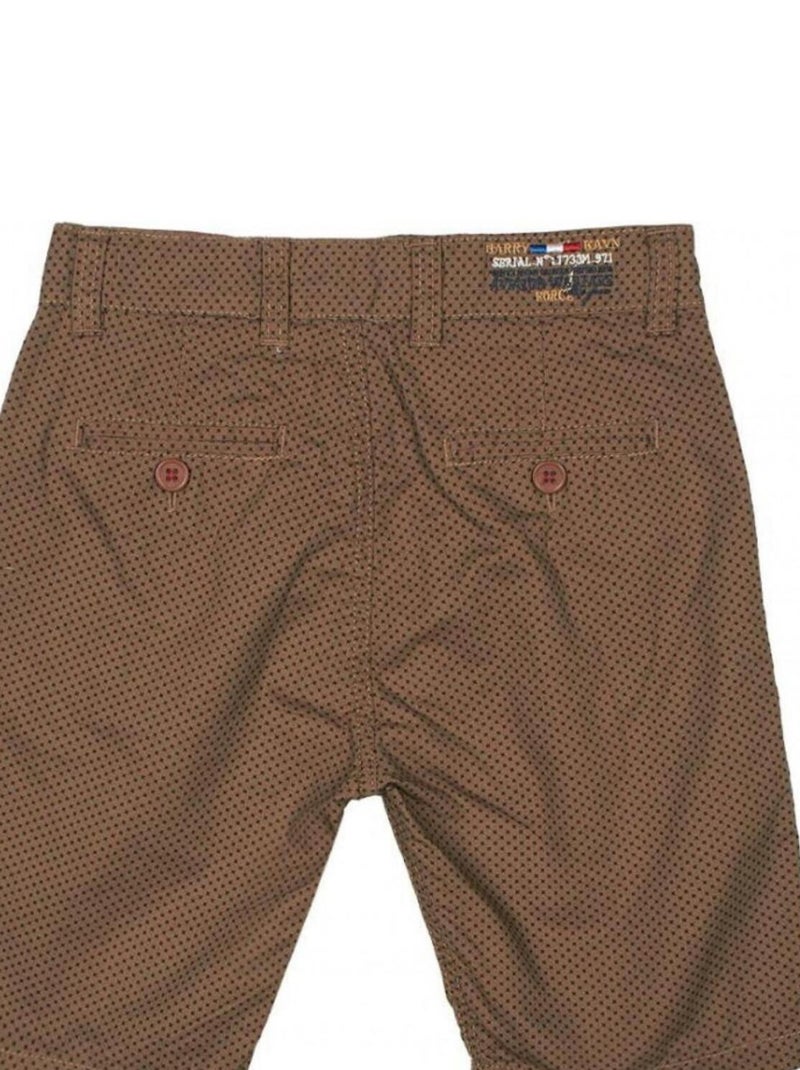 Bermuda garçon ECARPATH - HARRY KAYN Gris taupe - Kiabi