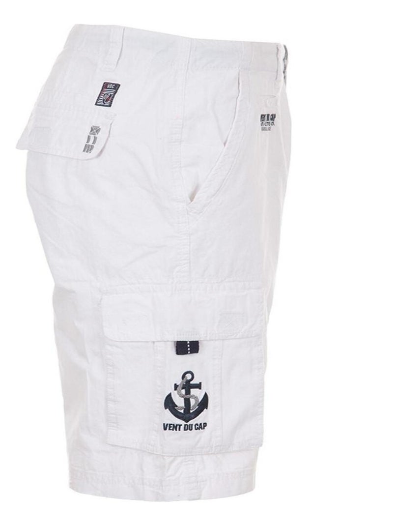 Bermuda garçon ECEBAY - VENT DU CAP Blanc - Kiabi