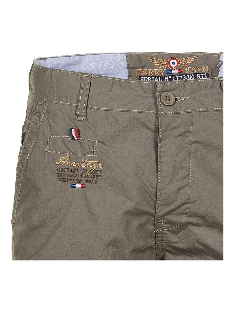 Bermuda garçon ECREGARY - HARRY KAYN Kaki - Kiabi