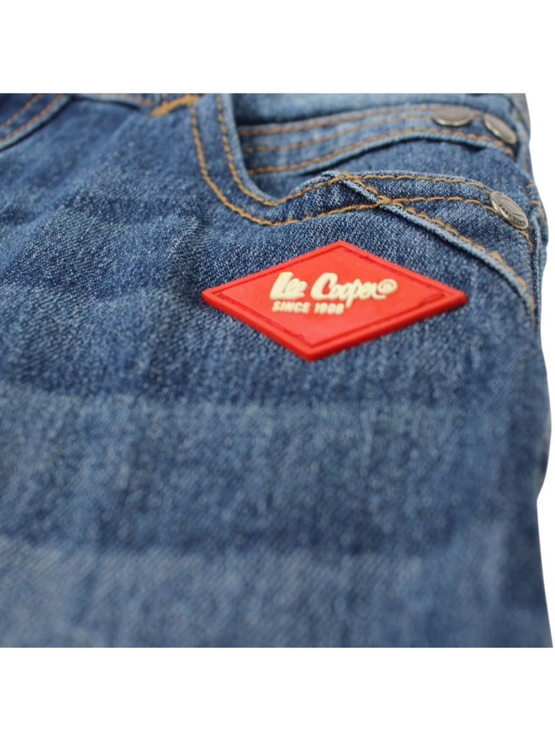 Bermuda Garcon Lee Cooper Bleu - Kiabi