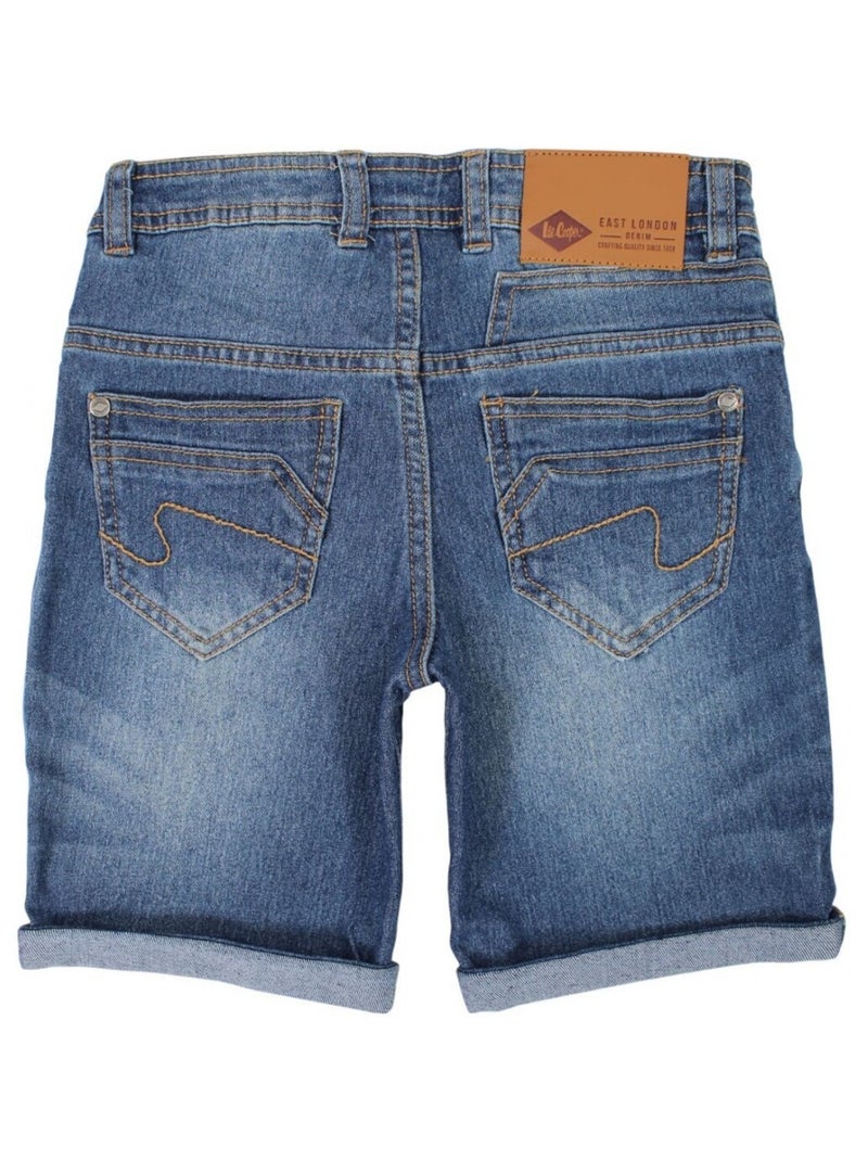 Bermuda Garcon Lee Cooper Bleu - Kiabi