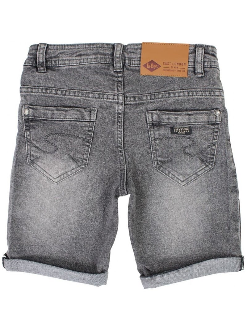 Bermuda Garcon Lee Cooper Gris - Kiabi