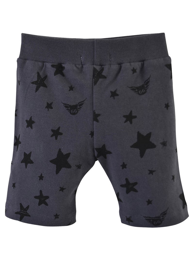 BERMUDA GARCON MOLLETON LEGER Gris - Kiabi