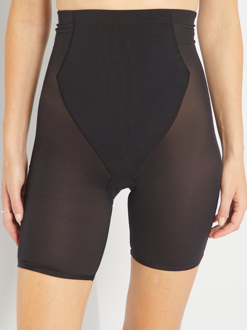Bermuda haut gainant 'Bye Bra' noir - Kiabi
