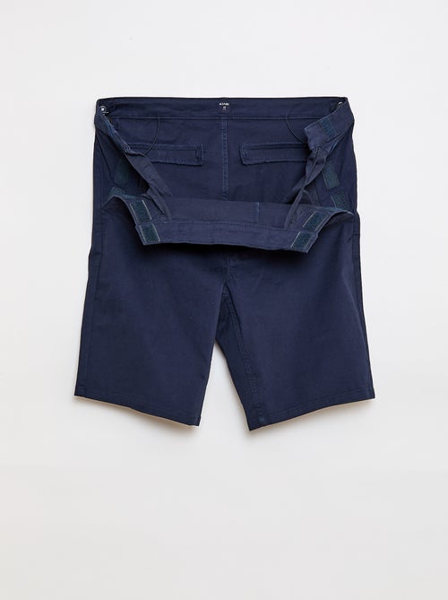 Bermuda homme à coupe chino uni - Kiabi Bermuda homme à coupe chino uni - Kiabi