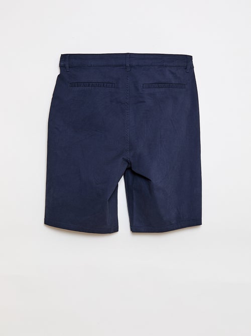 Bermuda homme à coupe chino uni - Kiabi Bermuda homme à coupe chino uni - Kiabi