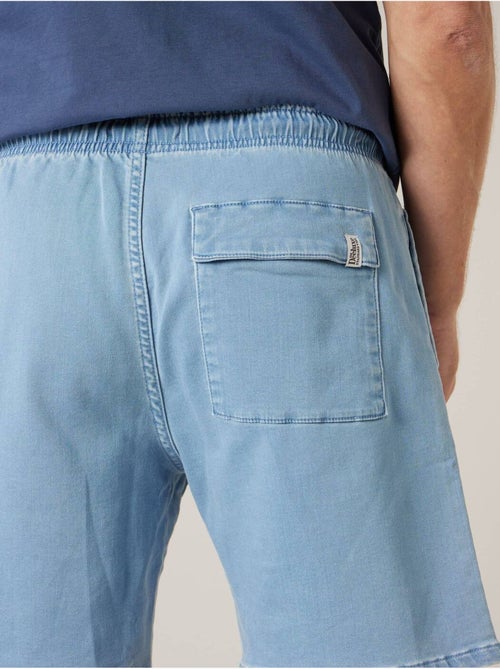 Bermuda homme en maille denim
 'Deeluxe' - Kiabi