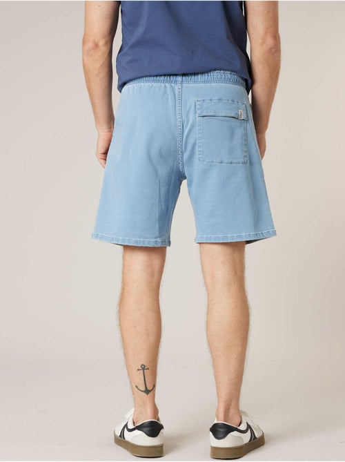 Bermuda homme en maille denim
 'Deeluxe' - Kiabi
