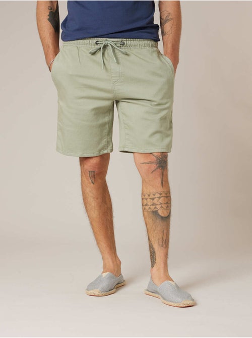 Bermuda homme en maille denim
 'Deeluxe' - Kiabi
