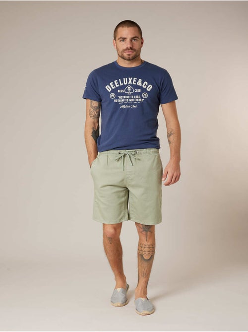 Bermuda homme en maille denim
 'Deeluxe' - Kiabi